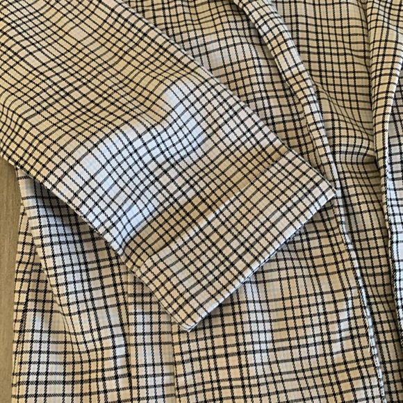 Strativarius Oversized Check Print Blazer Work to Casual City Wear Sz S - Picture 6 of 6